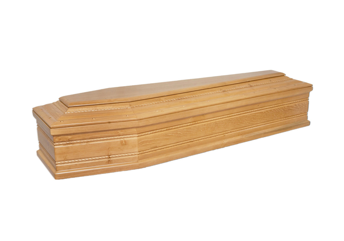 IT248 Funeral wooden coffin casse funebri made in china