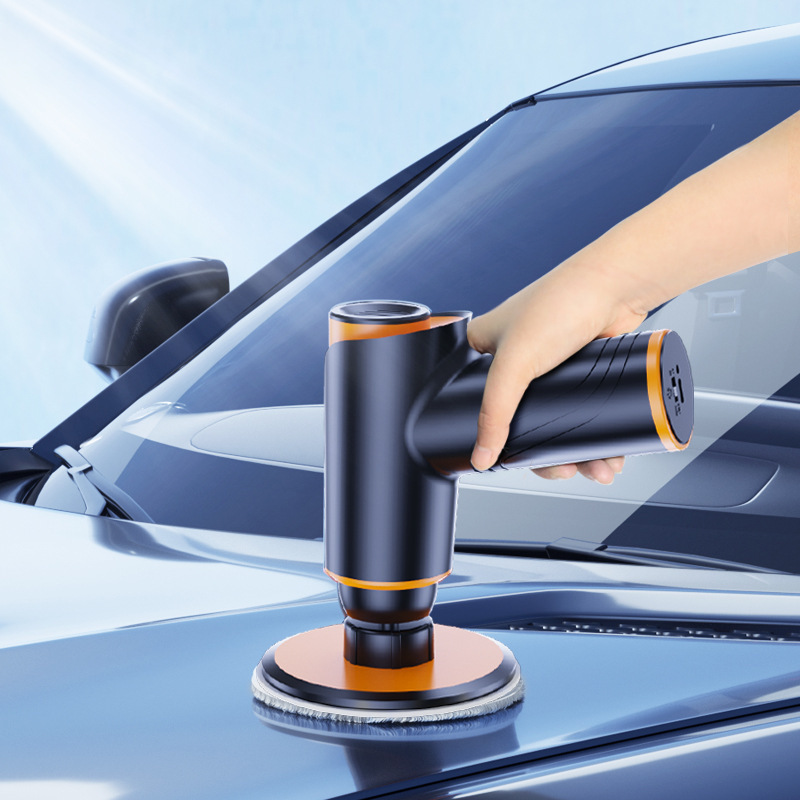 Electric Wireless Polisher Adjustable Speed Auto Waxing Tools  Portable Car Polishing Machine