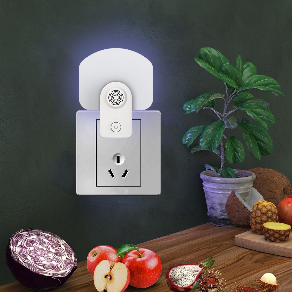 New Arrival Indoor Smart Moths Fruit Flies Trap Electric House Flies Gnat Trap Moth Killer Plug In Electric Fly Sticky Traps