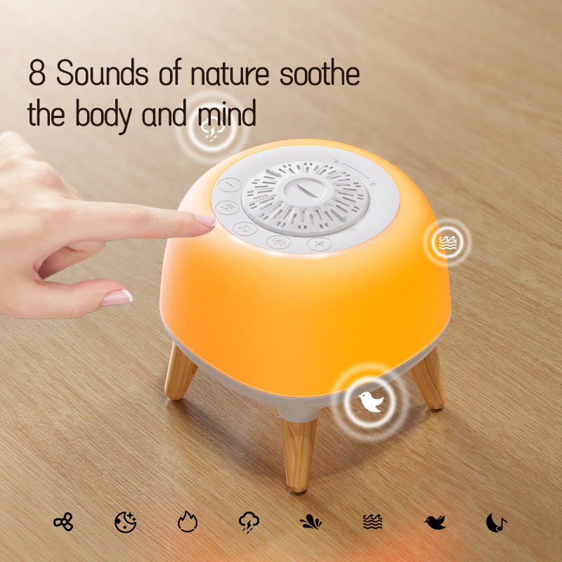 Ambient night light calming aromatherapy mosquito repellent lamp adult baby white noise sleeper audio