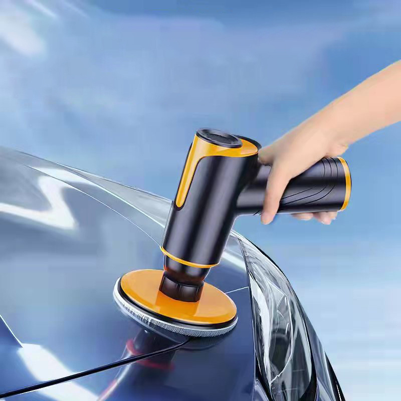 Electric Wireless Polisher Adjustable Speed Auto Waxing Tools  Portable Car Polishing Machine