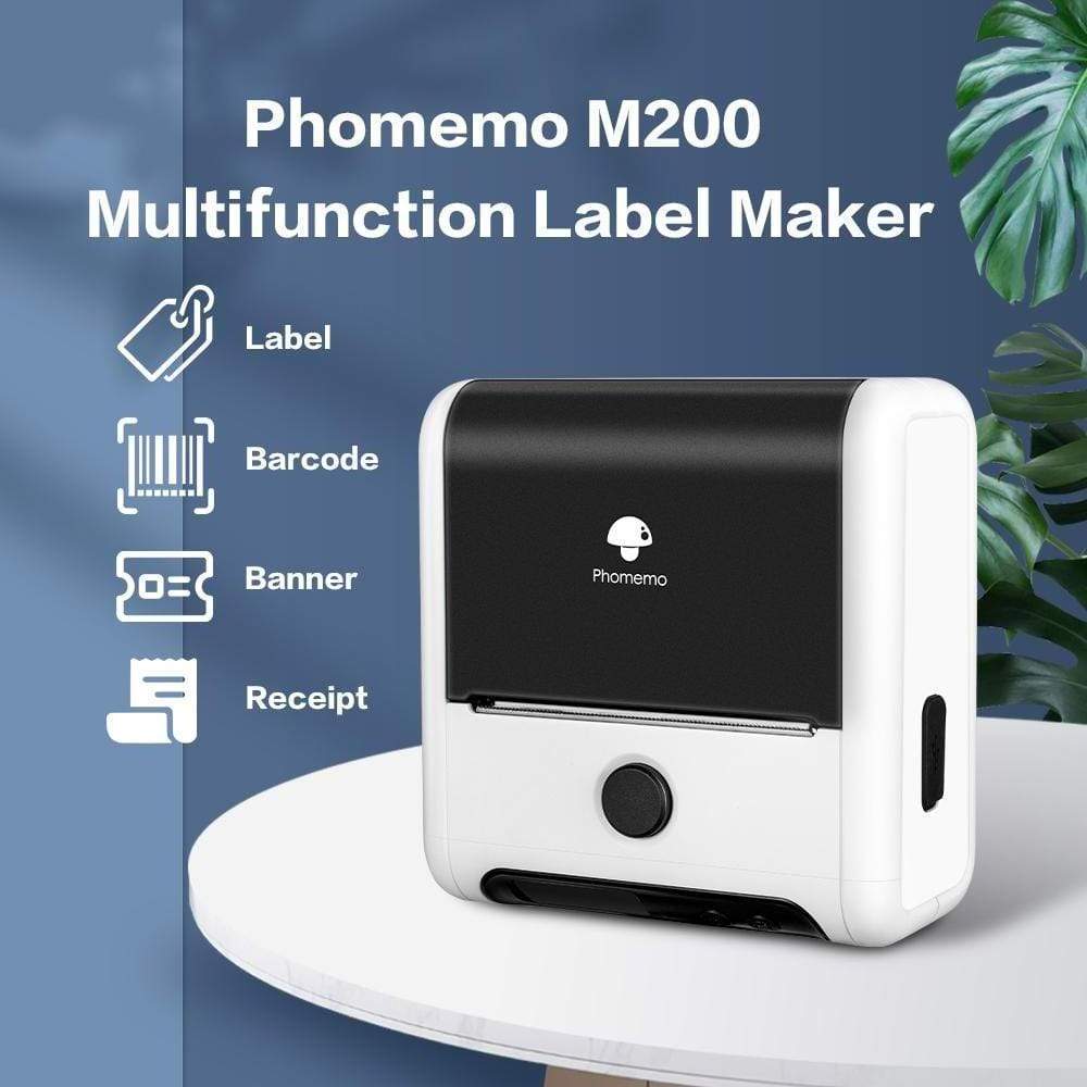 Phomemo QR code price small handheld M200 portable wireless thermal sticker printing label printer