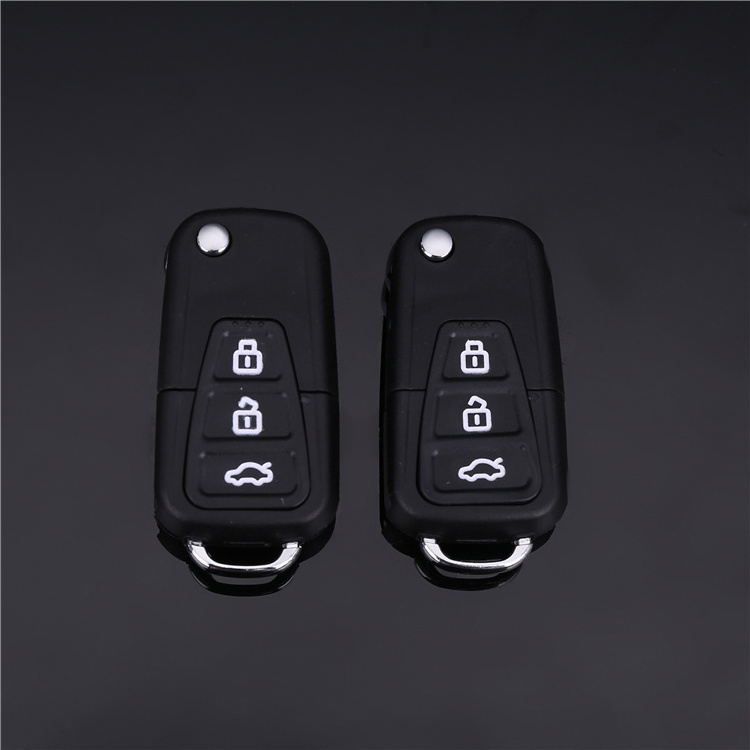 Wholesale Car Key Remote Car Key Blank With ABS 3 Buttons Folding Car Key