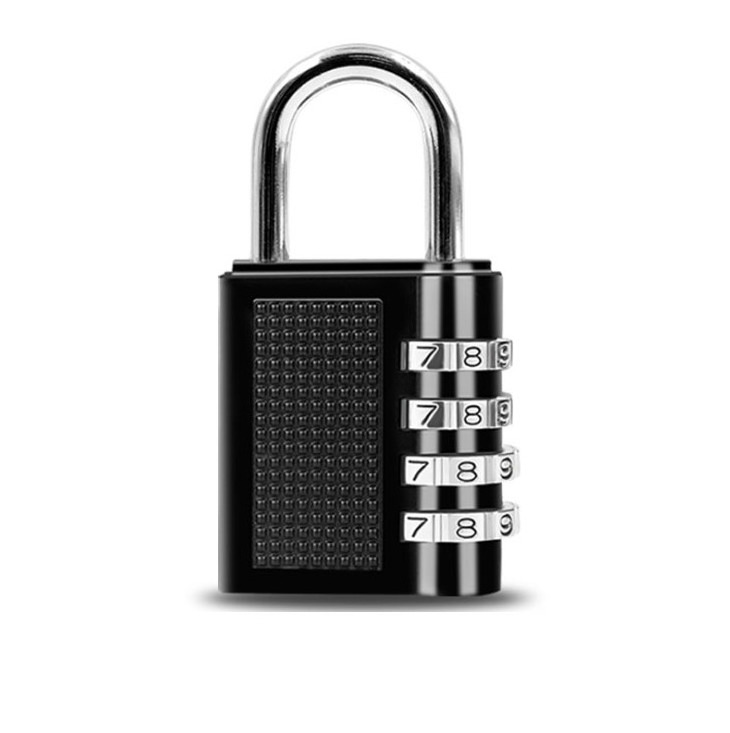 Large Size  Steel 4 Digital Combination Security Password Padlock for Door