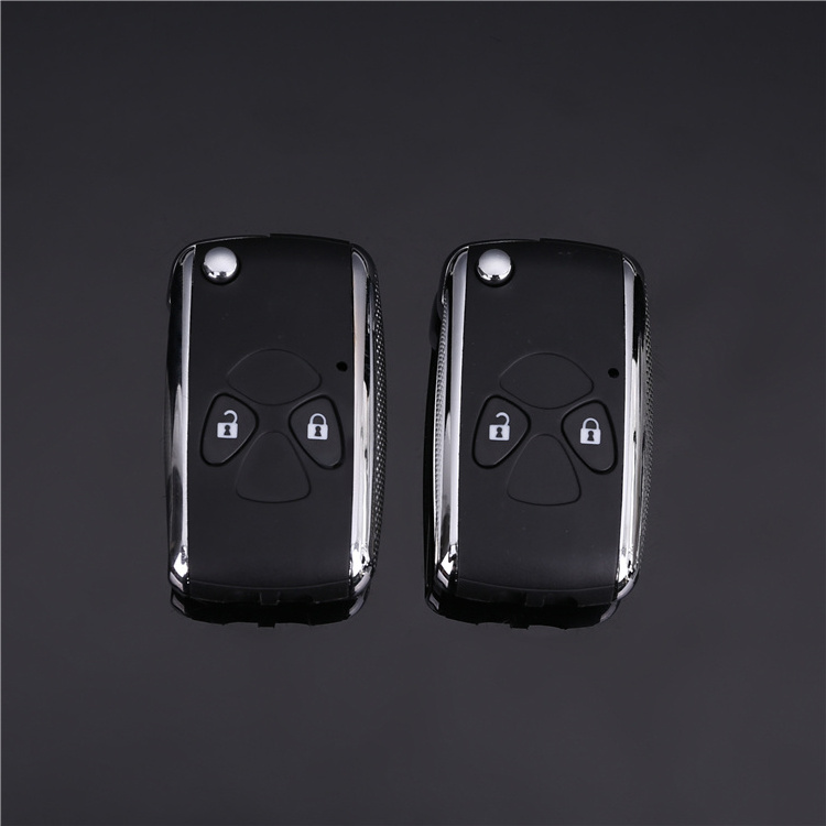 2 Button Folding Car Key Blank For Remote Control Flip Key Shell  Master Key