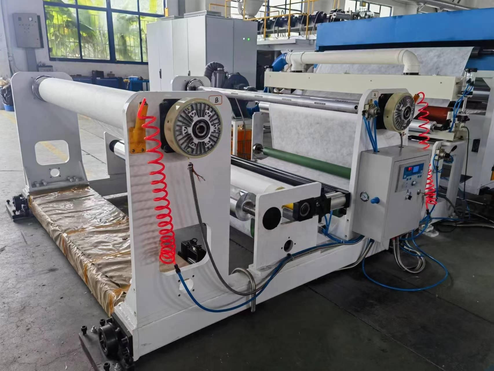 CE certifiedPlastic PP Polypropylene fibrillated yarn extrusion plant agriculture baler twine manufacturing making machine