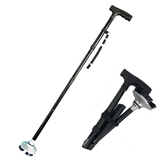 Bengala Gehstock Fold Heavy Duty Walking Cane Free Standing Adjustable Walking Sticks With Travel Bag