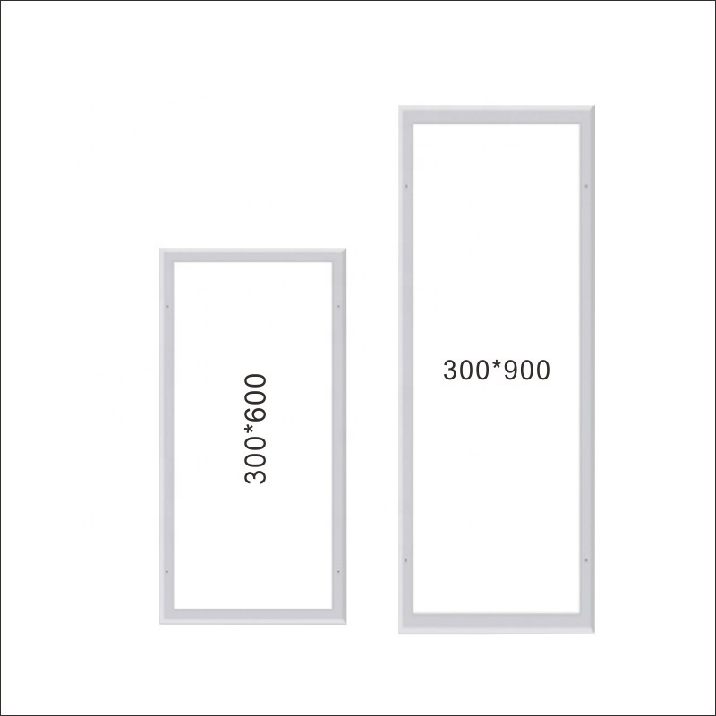 Aluminum fram 300X600 60X120 led panel light thin slim recessed 12V led flat panel 48W 60W 72W ceiling backlight panel