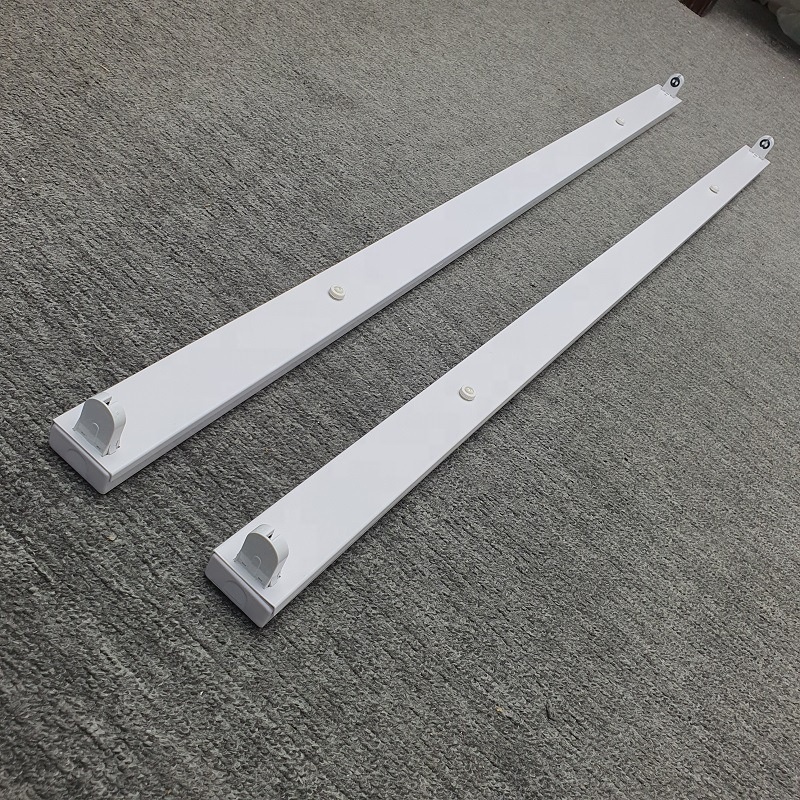 Indoor lighting 2ft 4ft 8ft led tube light fixture 20w 40w led florescent tube fixture 60cm 120cm integrated T5/T8 led tube