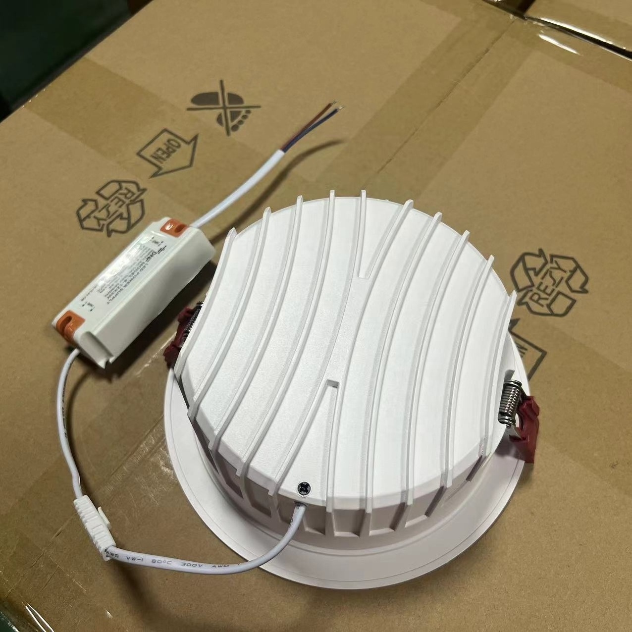 Smart led recessed downlight 4 inch ceiling downlight dimmable 9w 12w 15w 24w downlight for hotel project white light