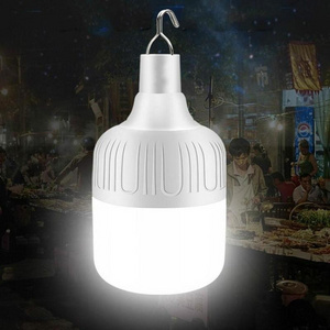 Hot Sale 50w Wireless Usb Camping Rechargeable Emergency Led  Light Bulb