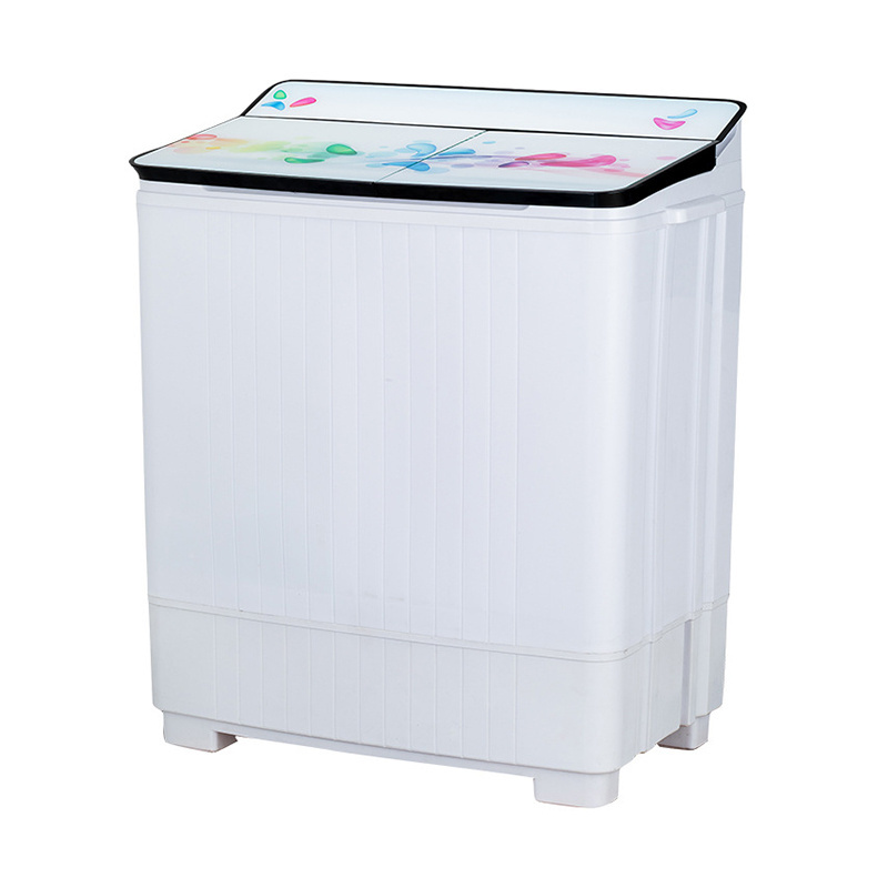 80W Solar Washing Machine Large Capacity Semi-Automatic Household Washing Machine