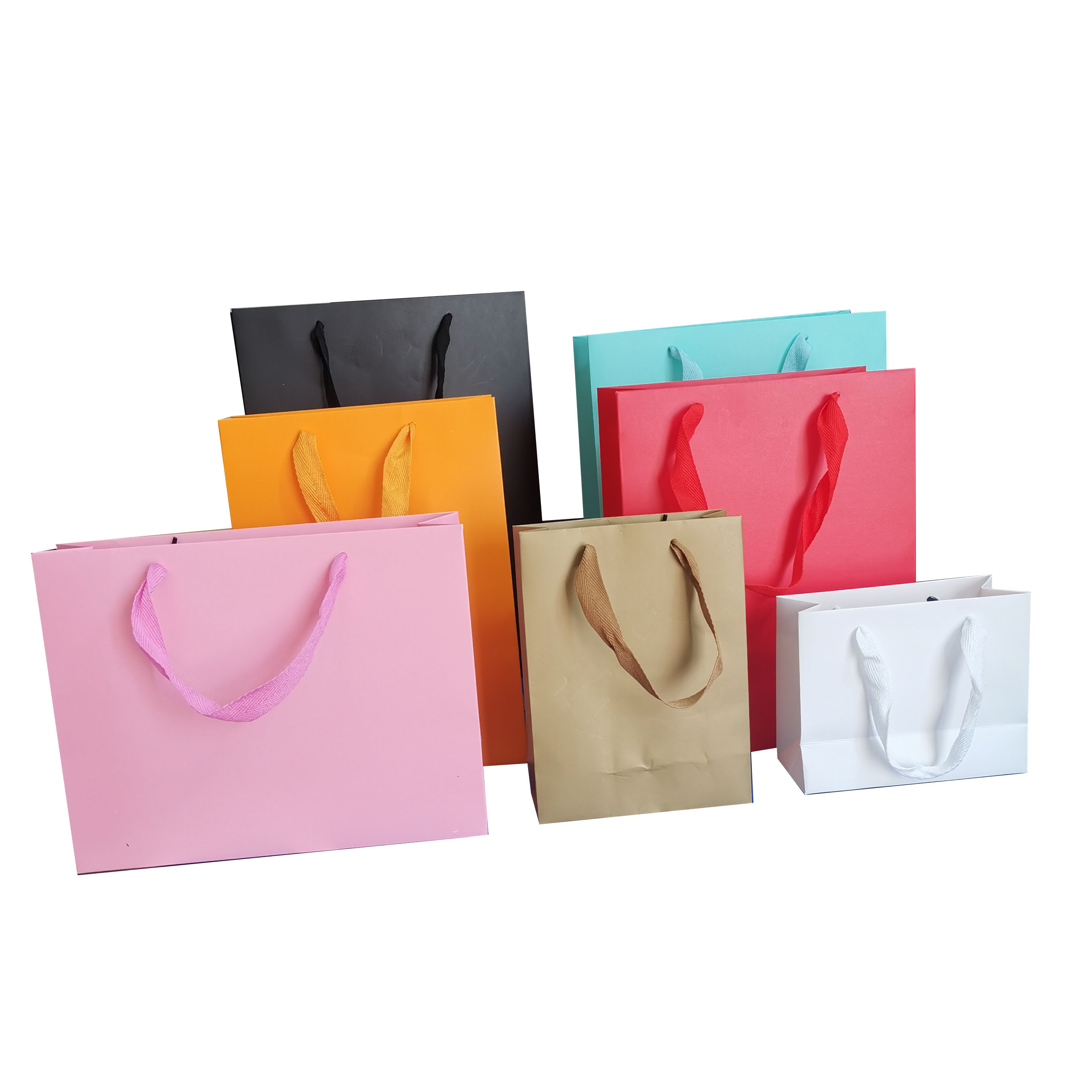 Eco Luxury Black Shoes Clothes packaging Paper bags Printed Custom Logo Clothing Shopping Gift Jewelry Wine Paper bag