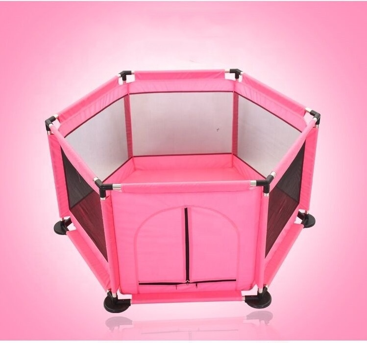 Colorful game children indoor playpen baby safety fence baby playpen