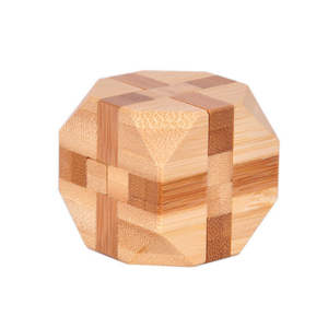 Adult/Kids/Children DIY 3D Cube Brilliant Intelligence Brain Teaser Educational Funny Wooden Toys Chinese Puzzle