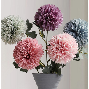 Home Decoration Dandelion Flower Wedding Table Centerpieces Artificial Decorative Artificial Silk Dandelion Flower .