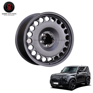 Hot Selling Vintage Forged Wheel Rims Aluminum Alloy Car Rims Matte Gunmetal Hub Protection for Land Rover Defender 2020