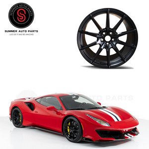 mesh design rim Body Kit High Quality   Good Fitness 20'' inch rims 5*114.3 CAR ACCESSORIES Body Rim FORGED WHEEL  For FL