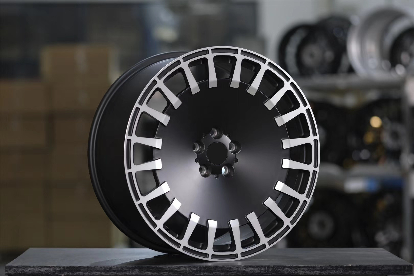 Newly designed high quality chrome plated forged wheels, 20 inches 5*108 aperture Exterior body modification parts For JD