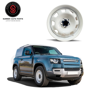 HIGH QUALITY CUSTOM WHEEL RIMS 2 PIECES OLD SCHOOL  20 INCH WHITE WHEEL RIMS FOR NEW DEFENDER