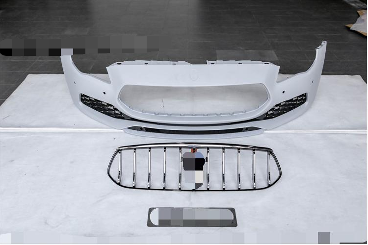 High Quality Car exterior accessories body kit Granlusso style front bumper lip splitter for maser quattroporte