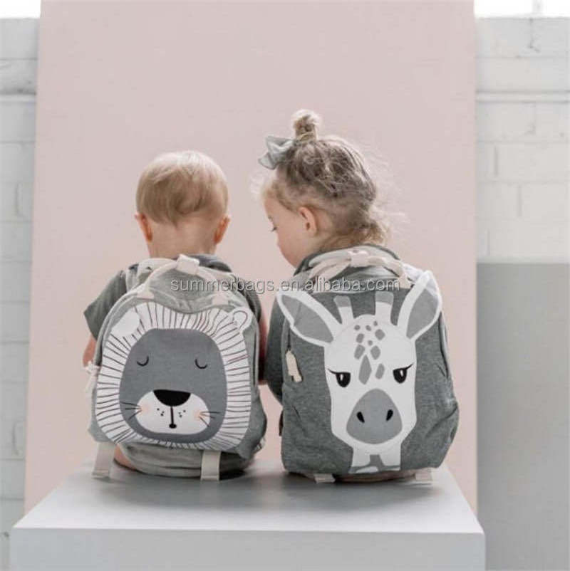 2023 Animals Design Girl Boys Backpack Toddler Kids School Bag Cartoon Kindergarten School bag For Baby Girls Boy Funny Backpack