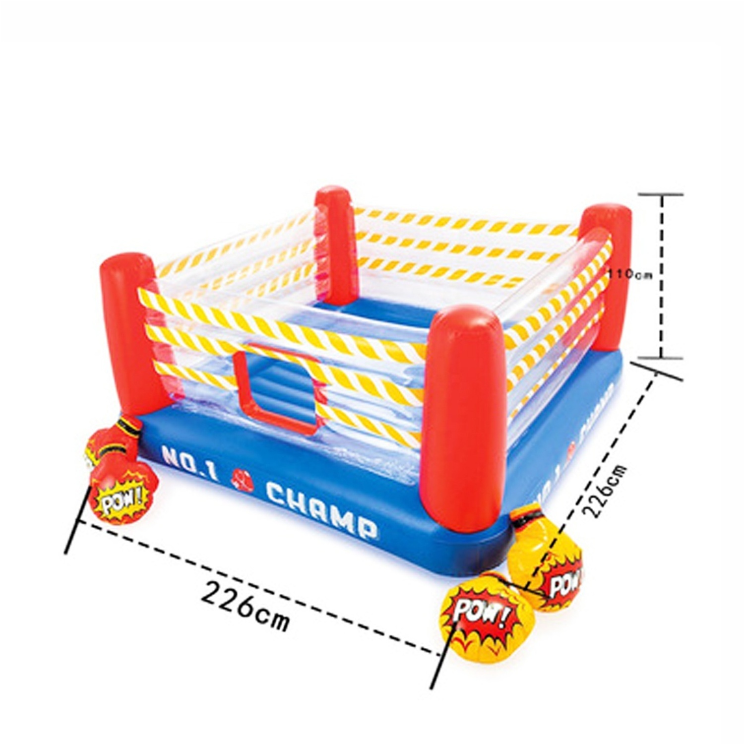 Intex 48250 Inflatable Jump-O-Lene Boxing Ring Bouncer Children Inflatable Boxing