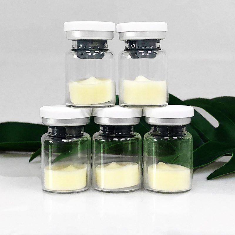 No Injection Wrinkles Removal Lifting Rejuvenating Whitening Sheep Placenta Lyophilized Powder Serum Set Factory Price