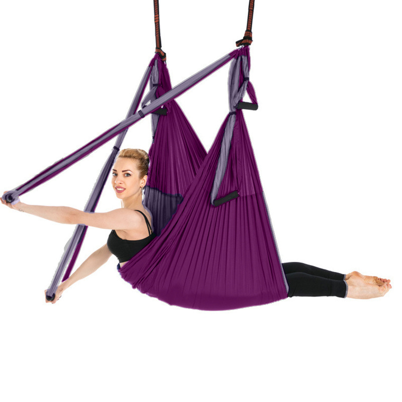 NEW Parachute Flying Antigravity Aerial Yoga Hammock Swing Trapeze yoga Sling for Yoga sport hammocks