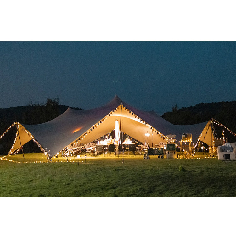 large festival wedding Outside Rain Fly Sun Shelter Shade Canopy party rental equipment stretch tents for events party outdoor