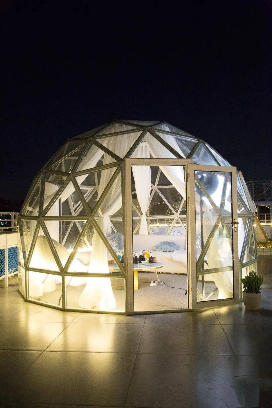 new design 5m 6m outdoor glamping luxury hotel resort igloo ball geodesic full transparent geodome glass house shaped dome tent