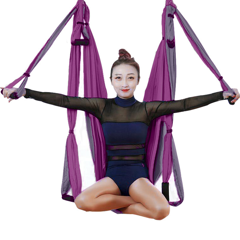 NEW Parachute Flying Antigravity Aerial Yoga Hammock Swing Trapeze yoga Sling for Yoga sport hammocks