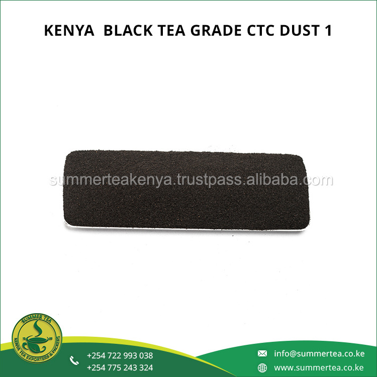 Globally Supply Standard Quality Kenya Tea with 3 Years Warranty Healthy Drink Private Label Black CTC Tea Grade DUST1