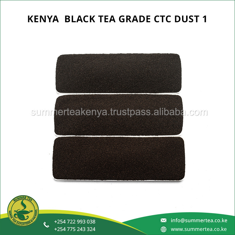 Globally Supply Standard Quality Kenya Tea with 3 Years Warranty Healthy Drink Private Label Black CTC Tea Grade DUST1