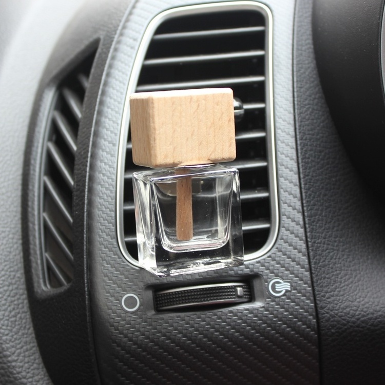 8ml Auto Ornament Interior Car Air Outlet Freshener Fragrance Bottle Vent Clip Perfume Bottle Essential Oil Car Diffuser Bottle