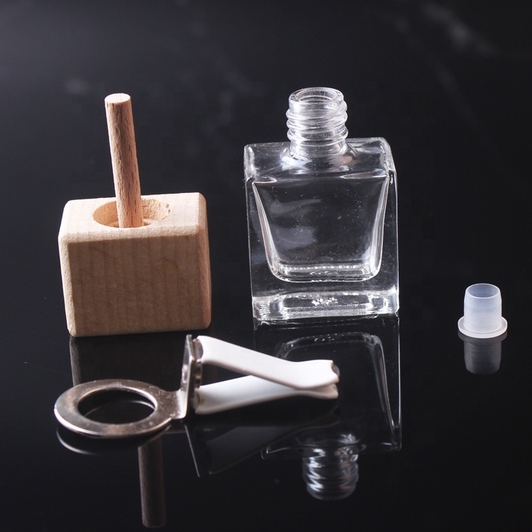 8ml Auto Ornament Interior Car Air Outlet Freshener Fragrance Bottle Vent Clip Perfume Bottle Essential Oil Car Diffuser Bottle