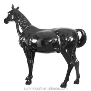 Wholesale Event Props Large Horse Sculptures Resin fiberglass life size horse statues for sale