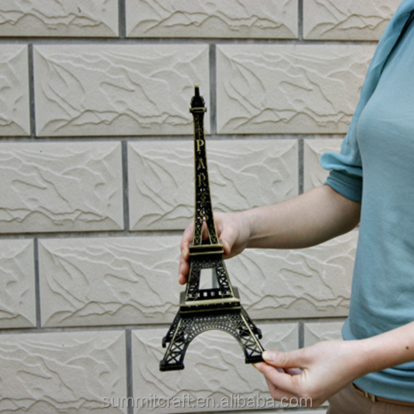 France souvenirs metal Eiffel Tower Souvenir handicraft decoration piece