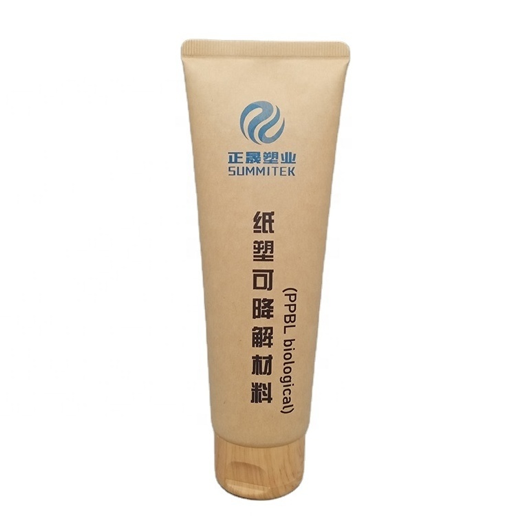 Recyclable  Paper Plastic Body Lotion Hand Cream Cosmetic Soft Tube Biodegradable squeeze tubes packaging