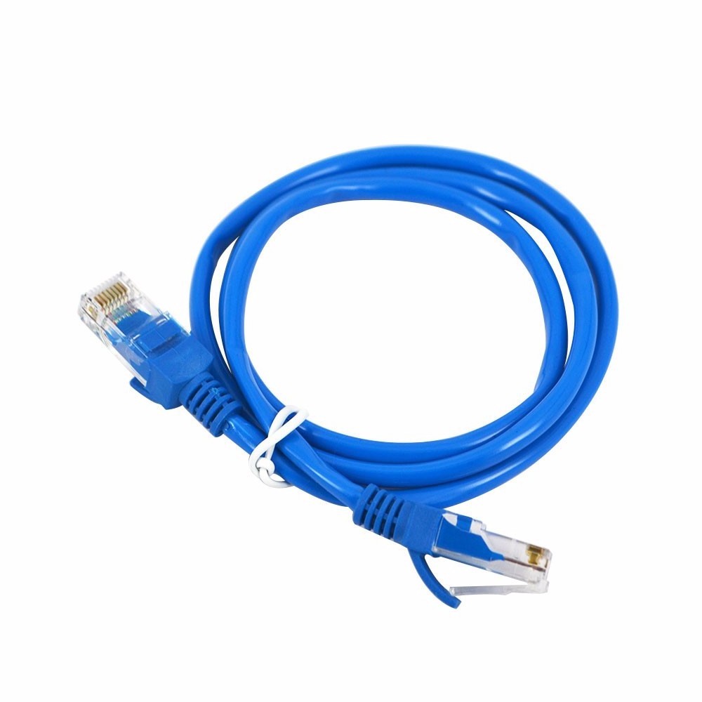 Indoor 1m UTP CAT5e Patch Cord RJ45 Ethernet Cable 1000Mbps 100MHz 24AWG 26AWG Copper CCA Stranded PVC CM CMR OEM ICT Network