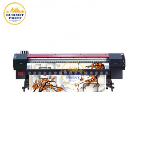 Large Format Summit 3200mm Eco Solvent Roll to Roll Printer for Banner Sticker Tarpaulin