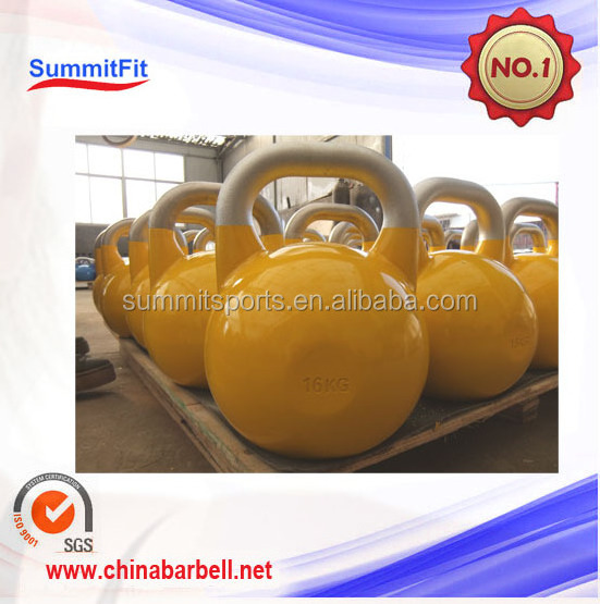 2023 High Quality 32KG Cast Iron Steel Competition Kettlebells