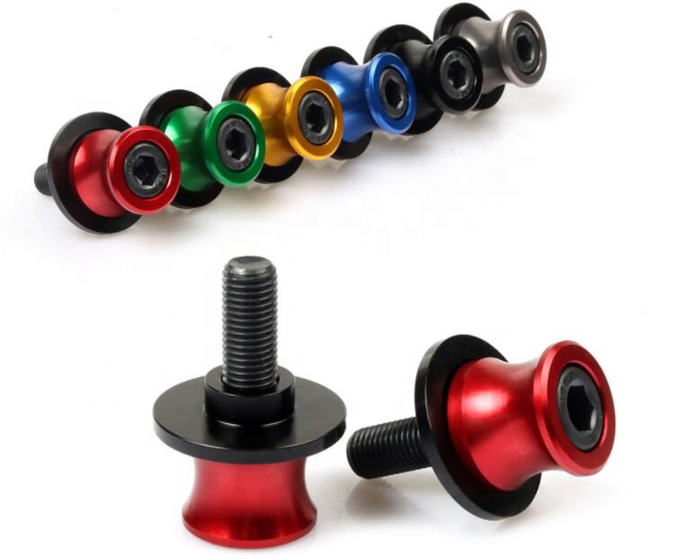 Motorcycle Aluminum Swing Arm Rear Spools Bobbins