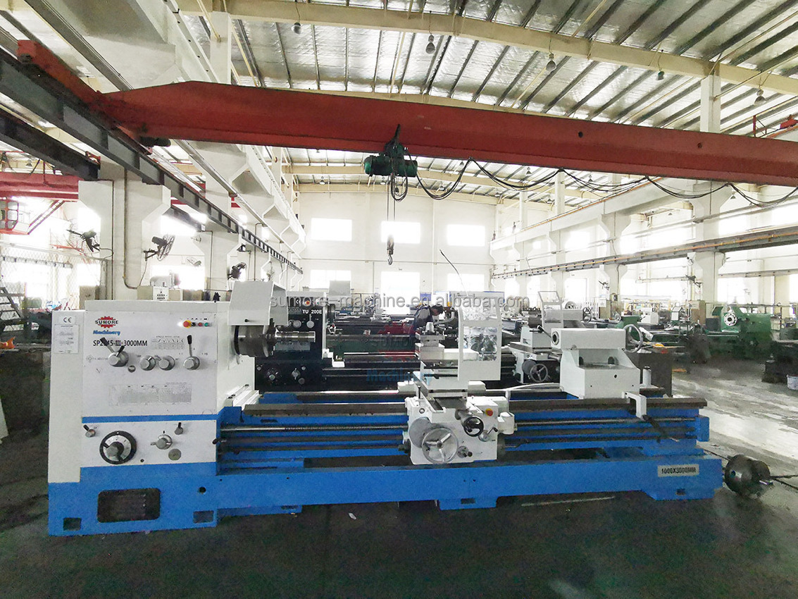 SUMORE gap bed lathe machine CW62100 3/4/5M heavy duty lathe machine price cw series large tornos SP2145-I