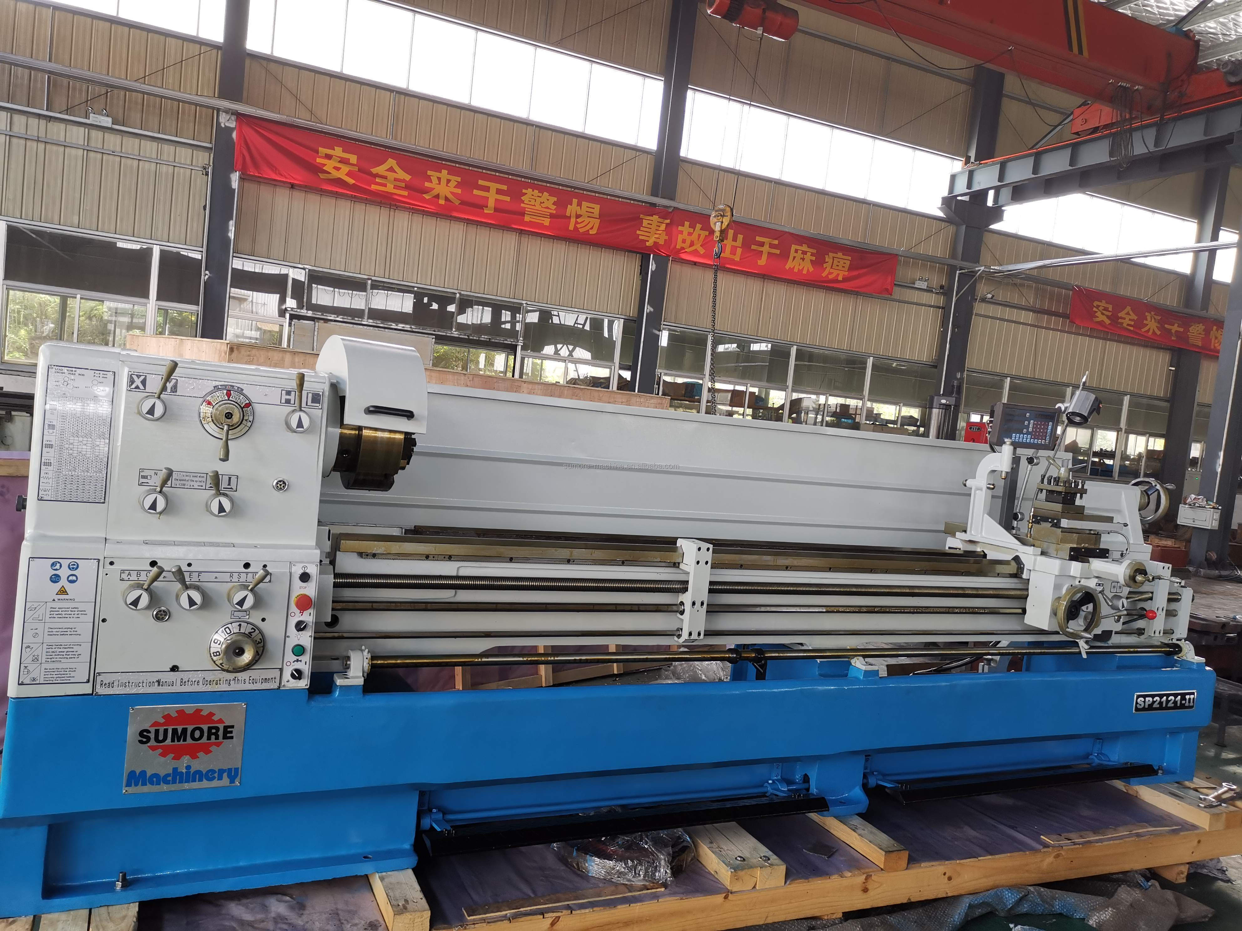 Chinese Engine Lathe Sumore 2023 Cheapest Metal Lathe Machine SP2141-I Industrial Machines Lathes Torno