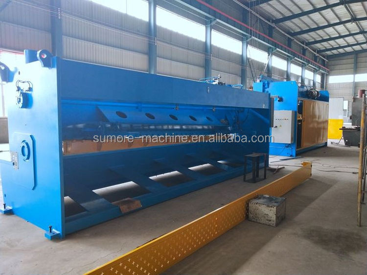 SUMORE Cheap Steel Sheet Metal Shearing Machine / 12*6000 Automatic Hydraulic Guillotine Shearing Machine Price