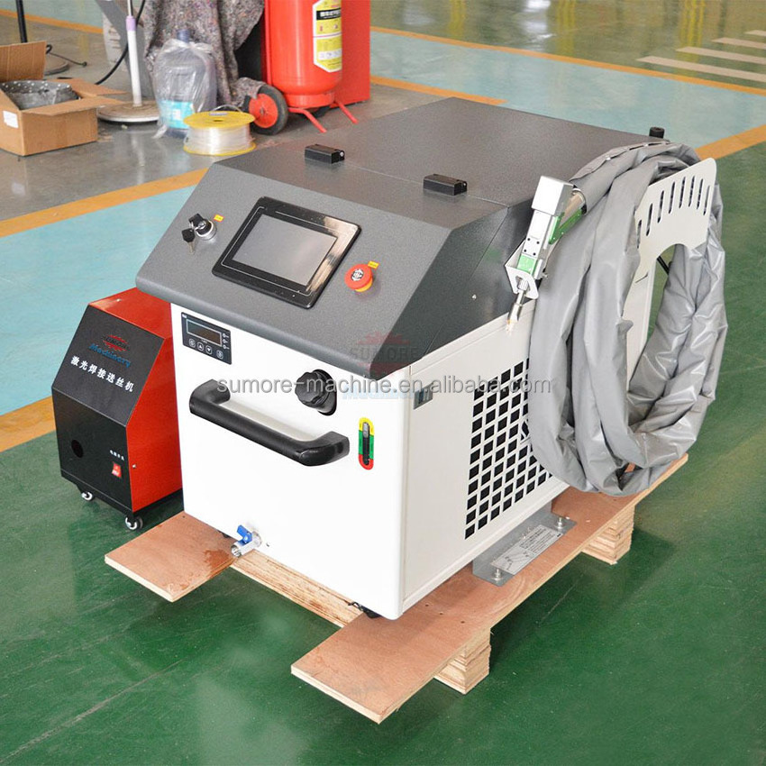 Cheap 1000w/1500w/2000w/3000w Handheld Fiber Laser Cleaning Machine Price For Cleaning Rusty Metal Sumore