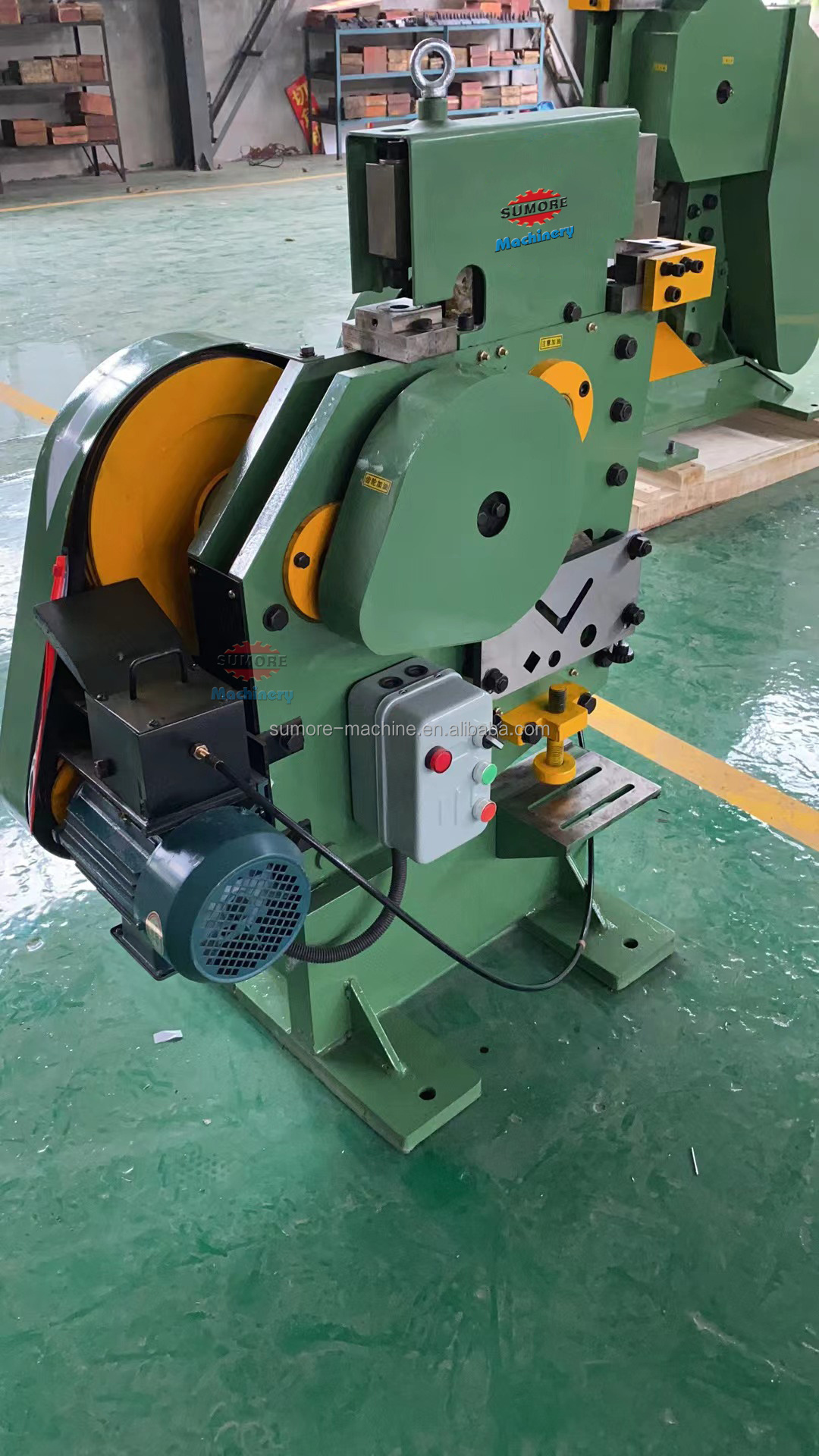 QA32 China Supplier Mini Sheet Iron Worker Machine Mechanical Ironworker SP32-12A Punching And Shearing Machine