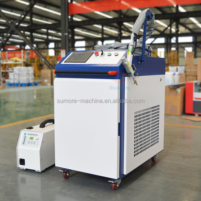 Cheap 1000w/1500w/2000w/3000w Handheld Fiber Laser Cleaning Machine Price For Cleaning Rusty Metal Sumore