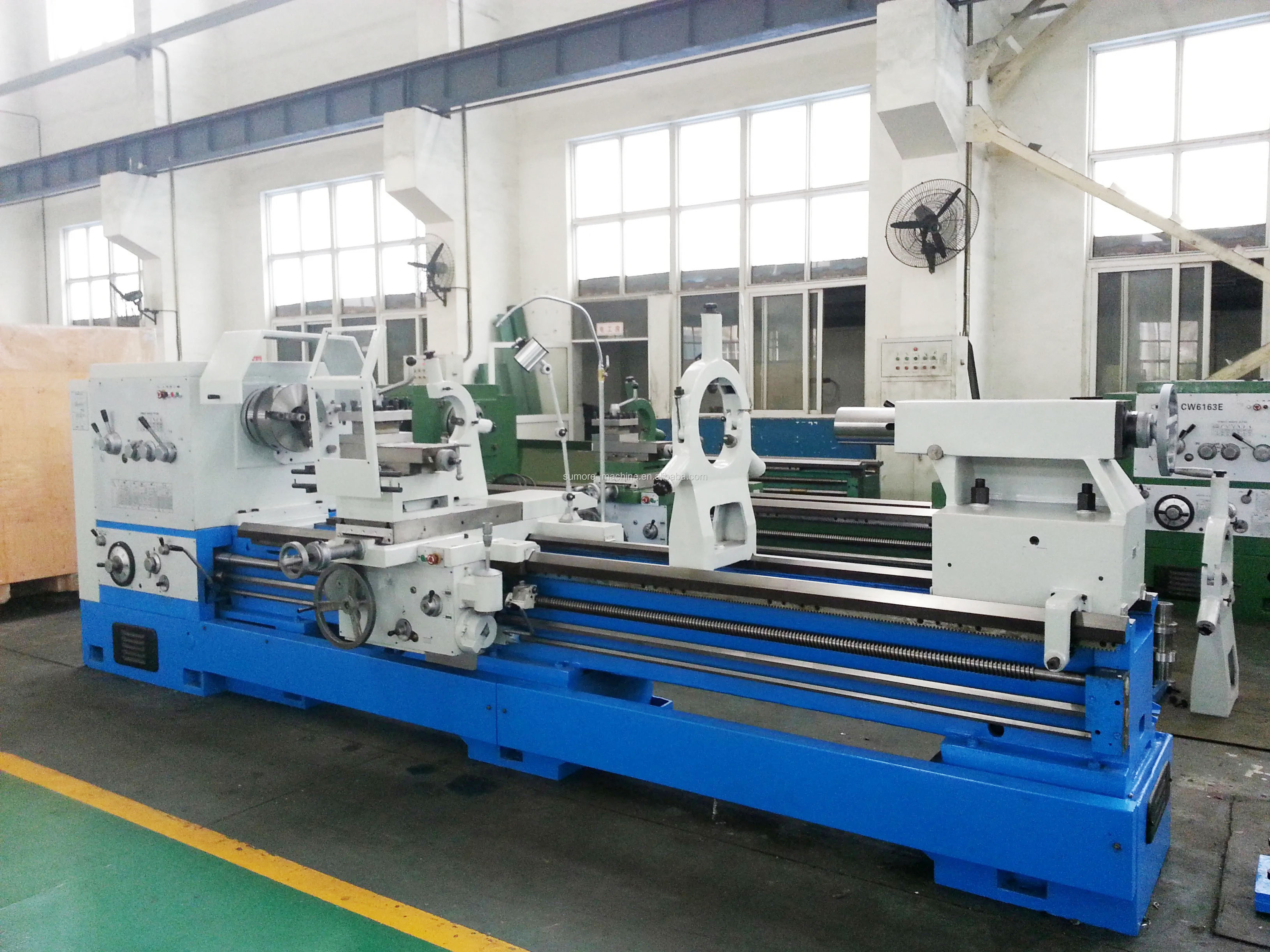 SUMORE gap bed lathe machine CW62100 3/4/5M heavy duty lathe machine price cw series large tornos SP2145-I